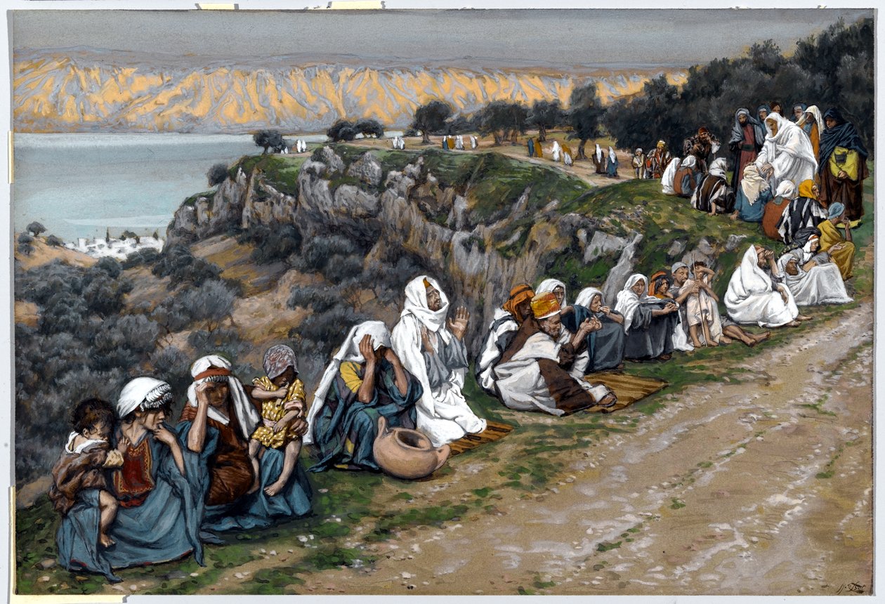 The Sick Waiting for Jesus to Pass By, illustration for The Life of Christ by James Jacques Joseph Tissot