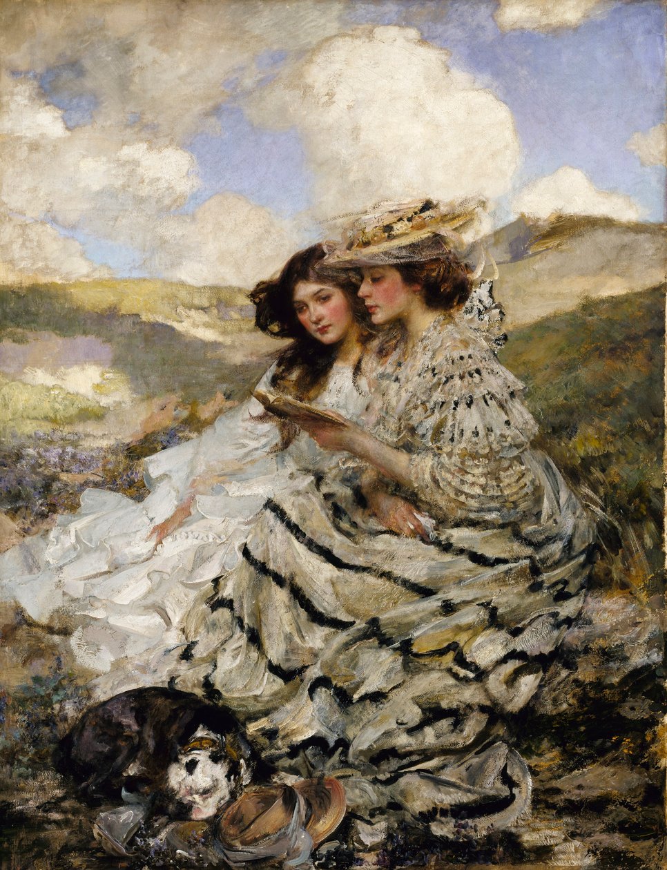 On the Dunes (Lady Shannon and Kitty) by James Jebusa Shannon