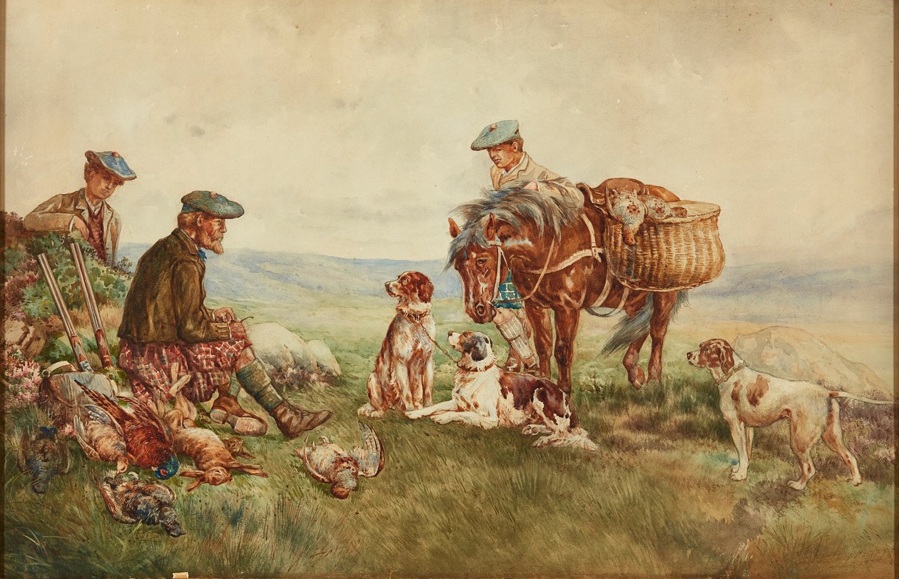 The Hunting Party by James Jnr Hardy