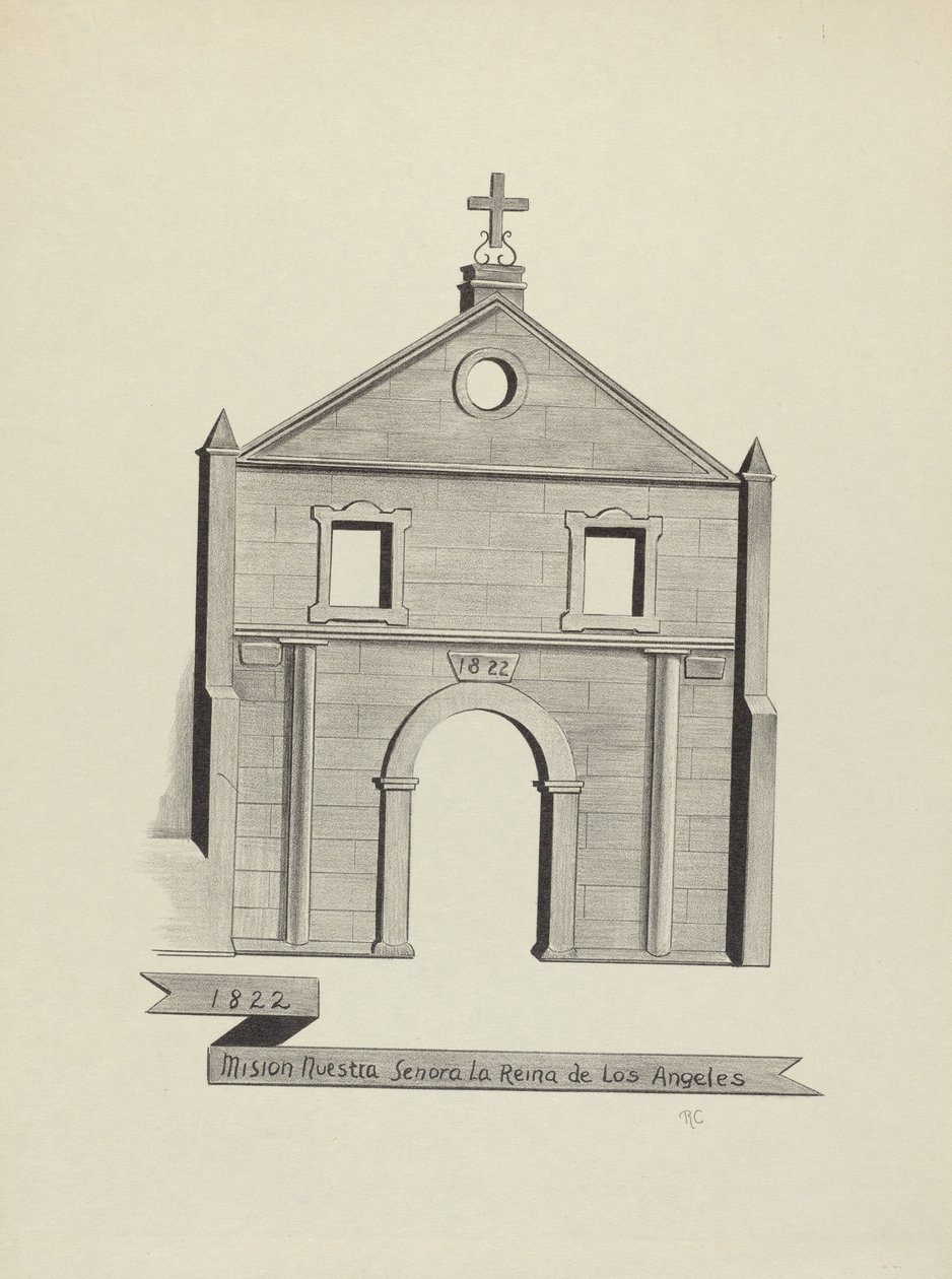 Mission Nuestra Senora la Reina de Los Angeles by James Jones