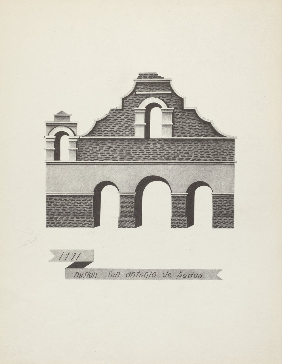 Mission San Antonio de Padua by James Jones