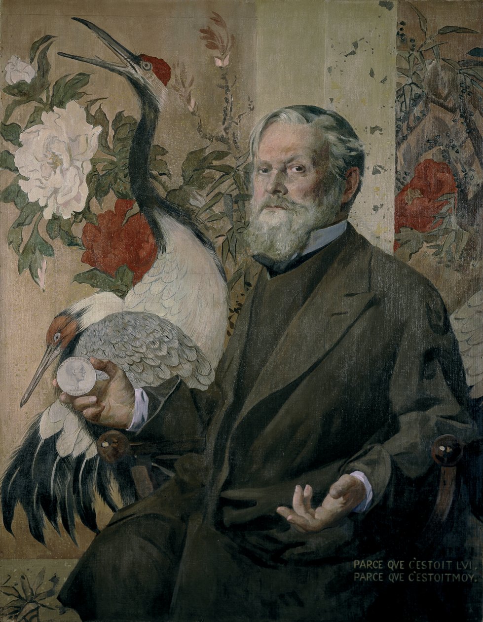 Portrait of Frank Brangwyn by James Kerr Lawson