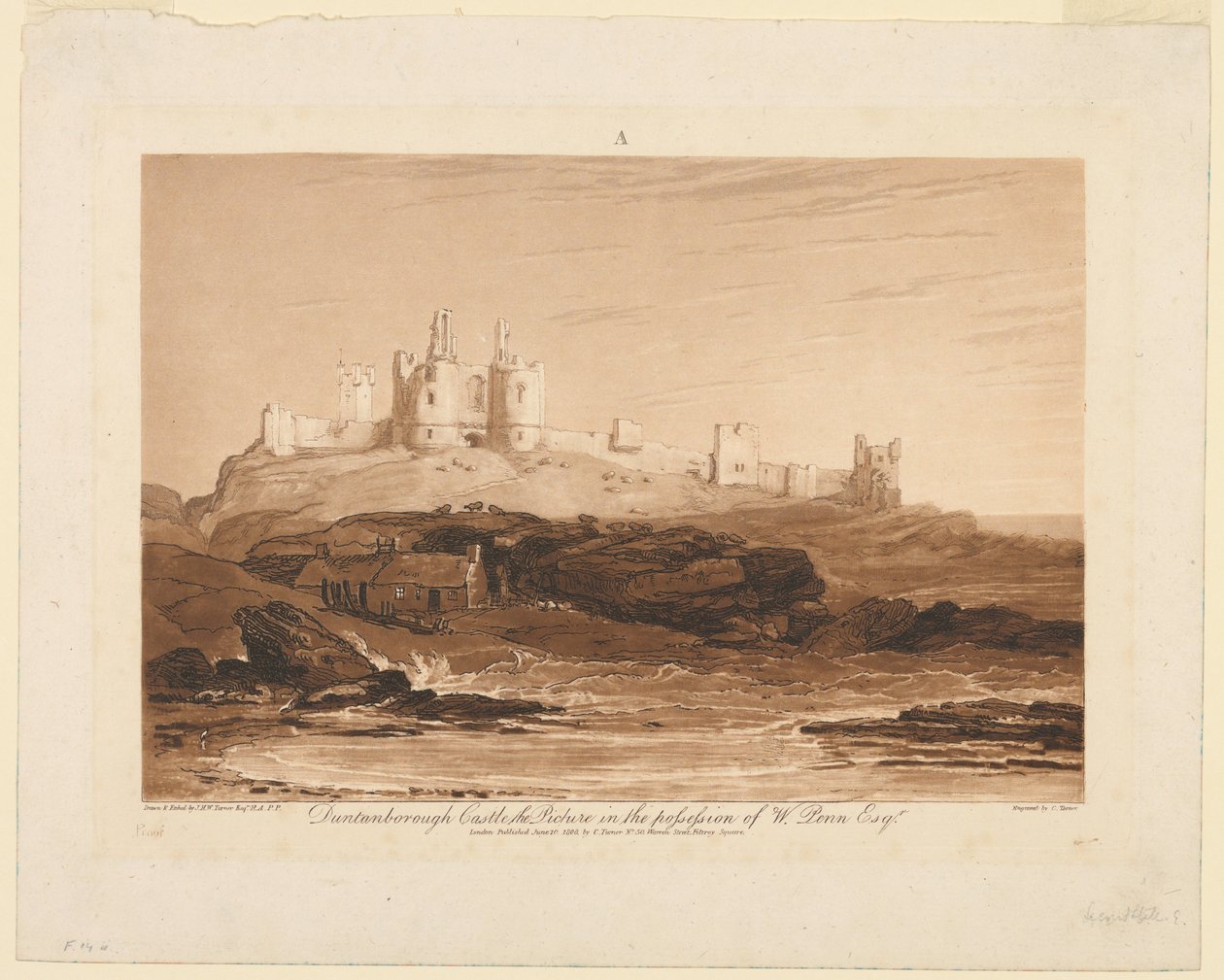 Dunstanburgh Castle, from 