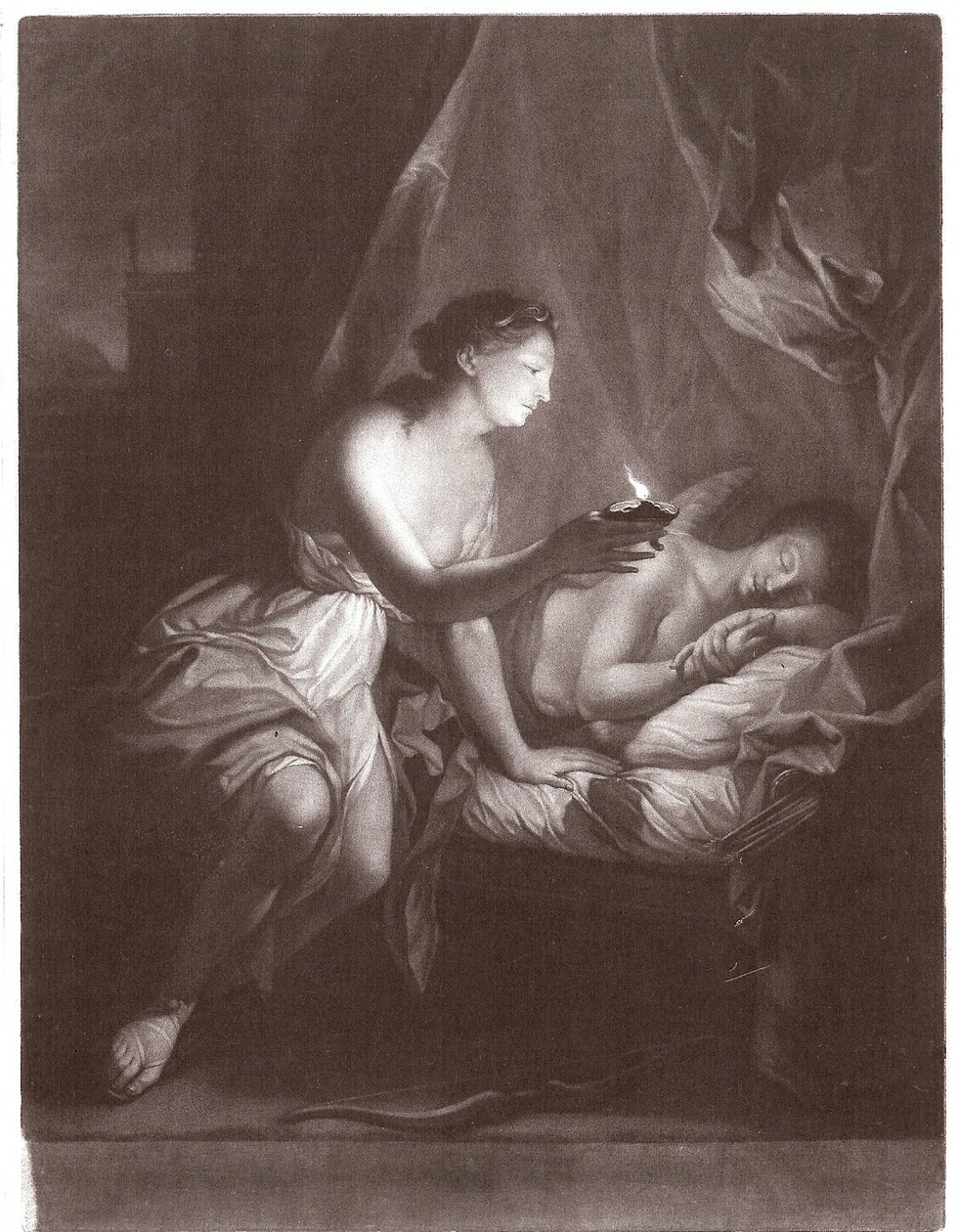 Cupid and Psyche by James McArdell