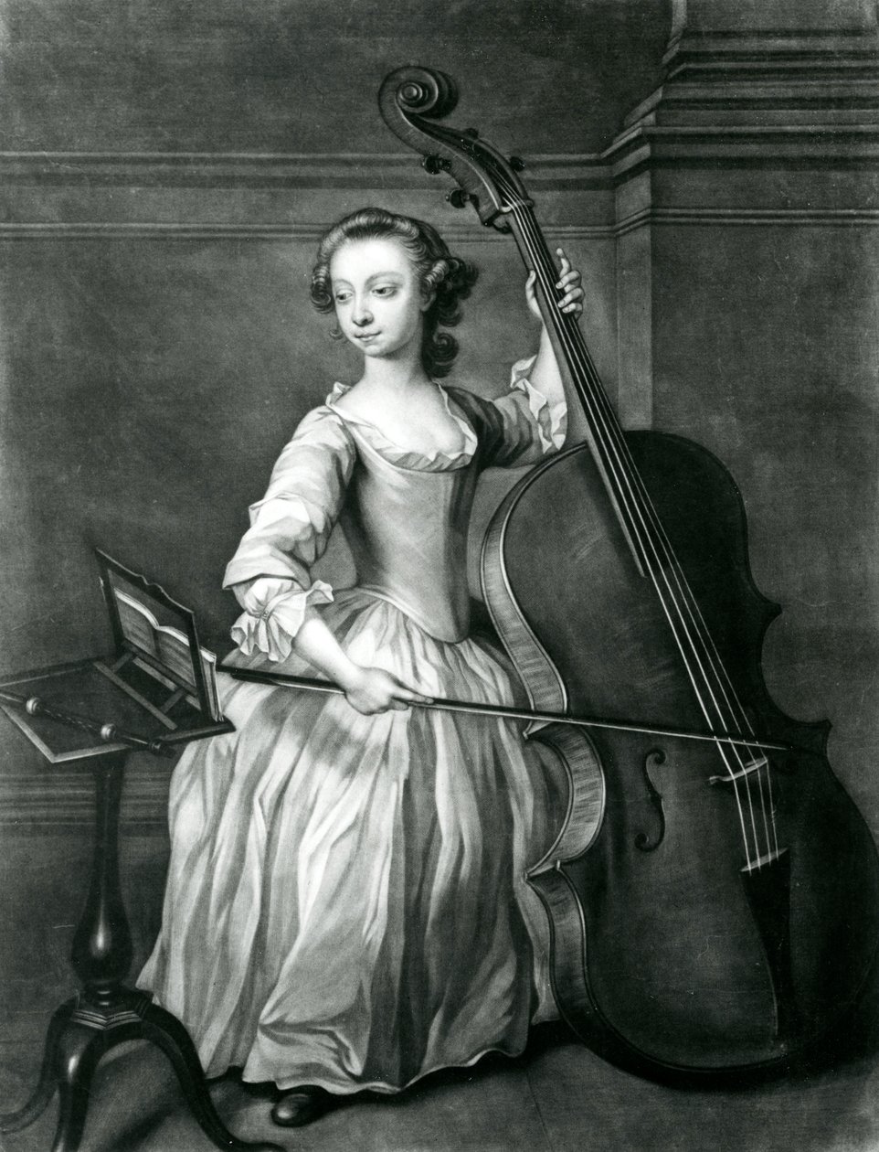Portrait of Benjamin Hallett by James McArdell