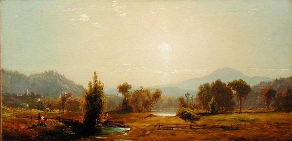 View of the Catskills by James McDougal Hart