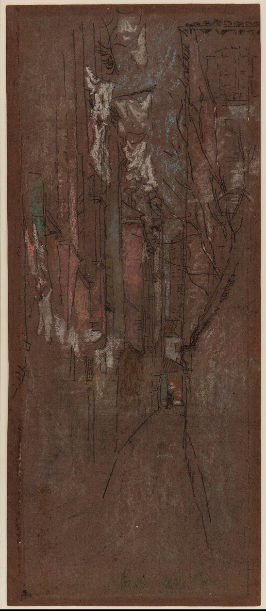A Street in Venice by James Abbott McNeill Whistler