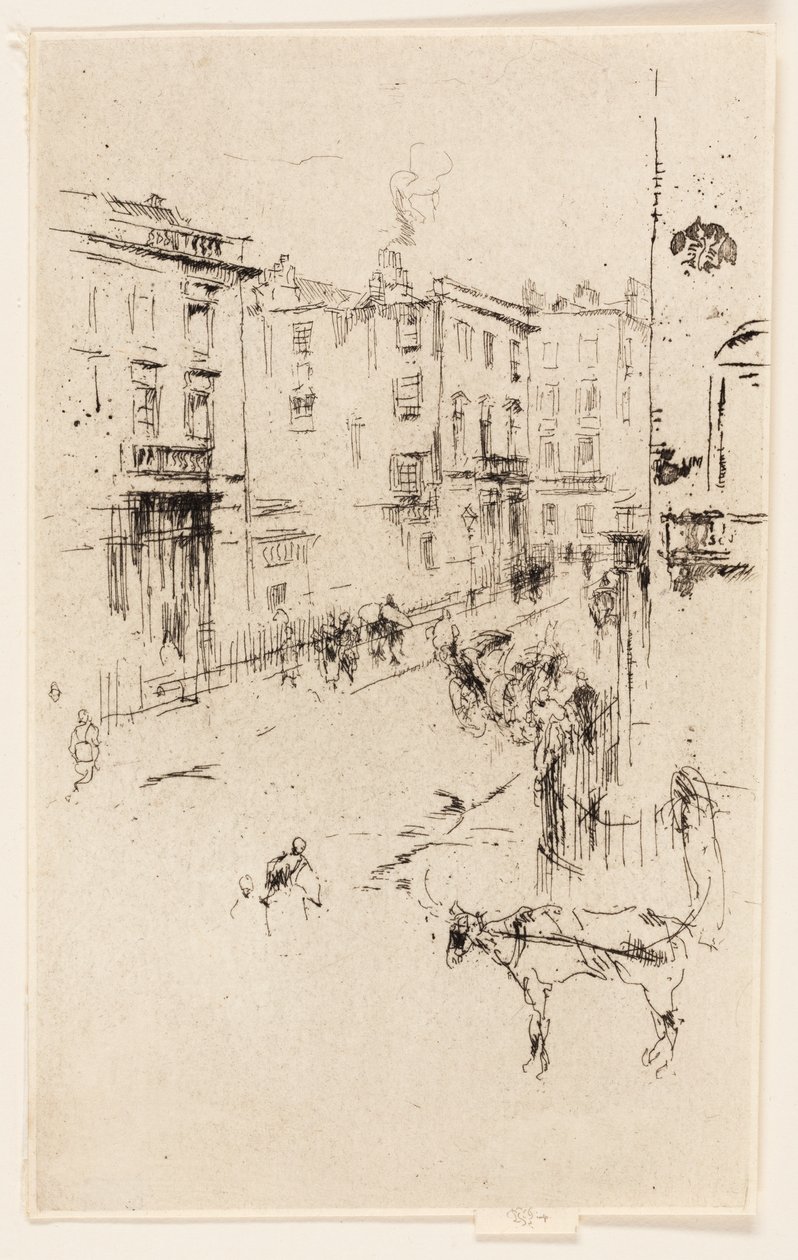 Alderney Street by James Abbott McNeill Whistler