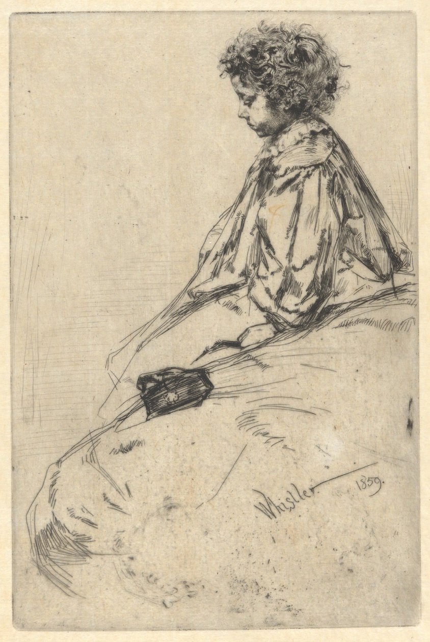 Bibi Lalouette by James McNeill Whistler