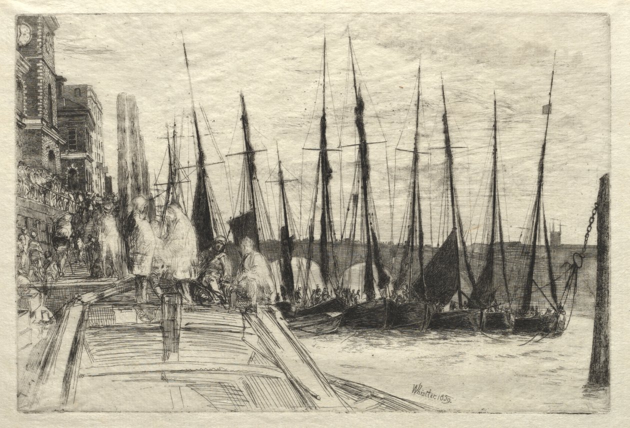 Billingsgate by James McNeill Whistler