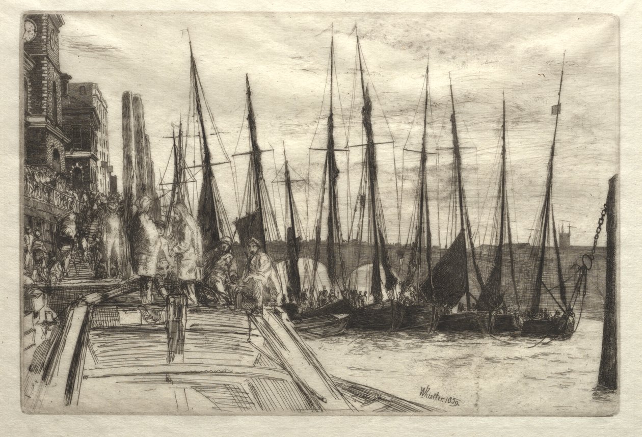 Billingsgate by James McNeill Whistler