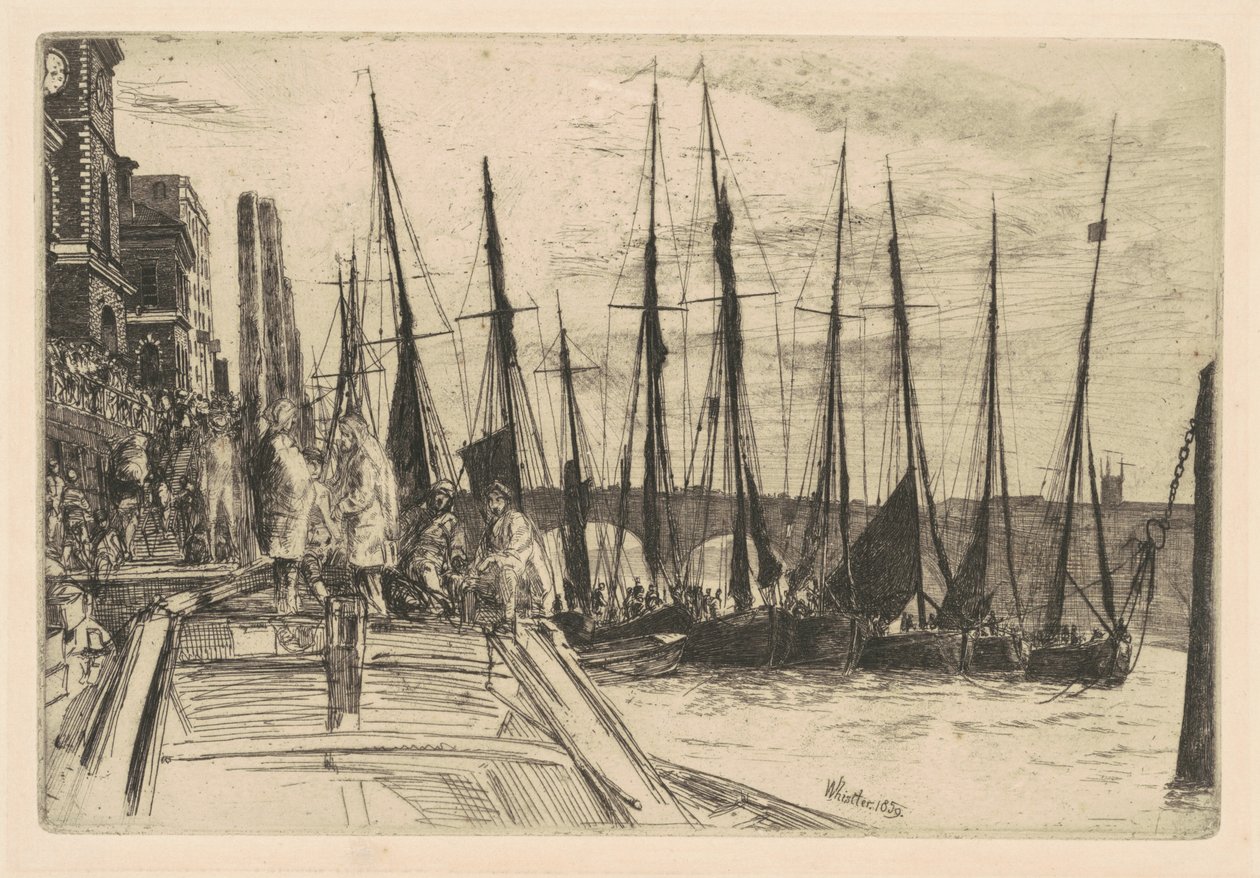 Billingsgate by James McNeill Whistler