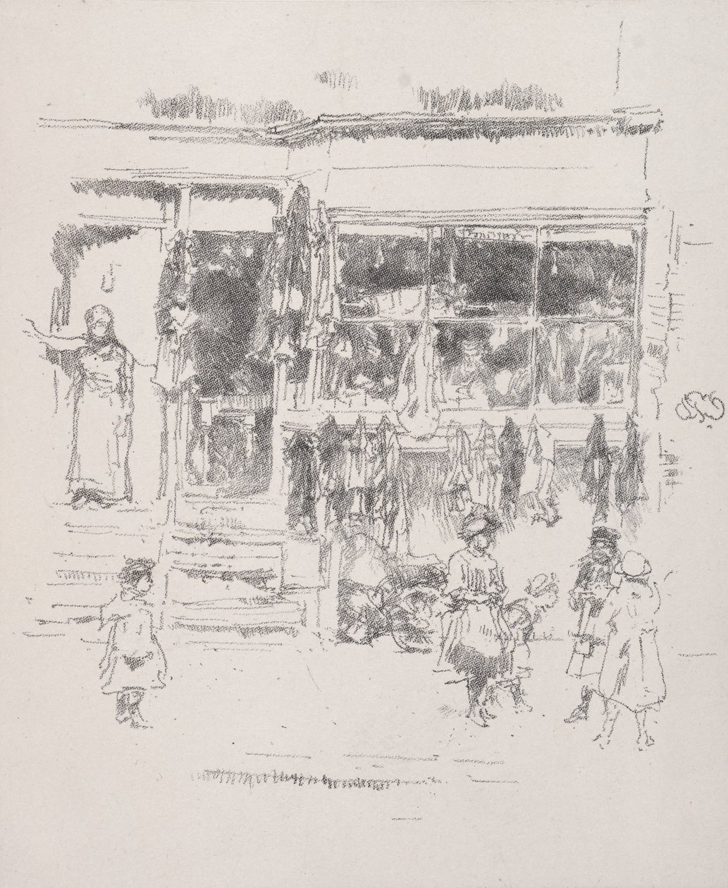 Chelsea Rags by James McNeill Whistler