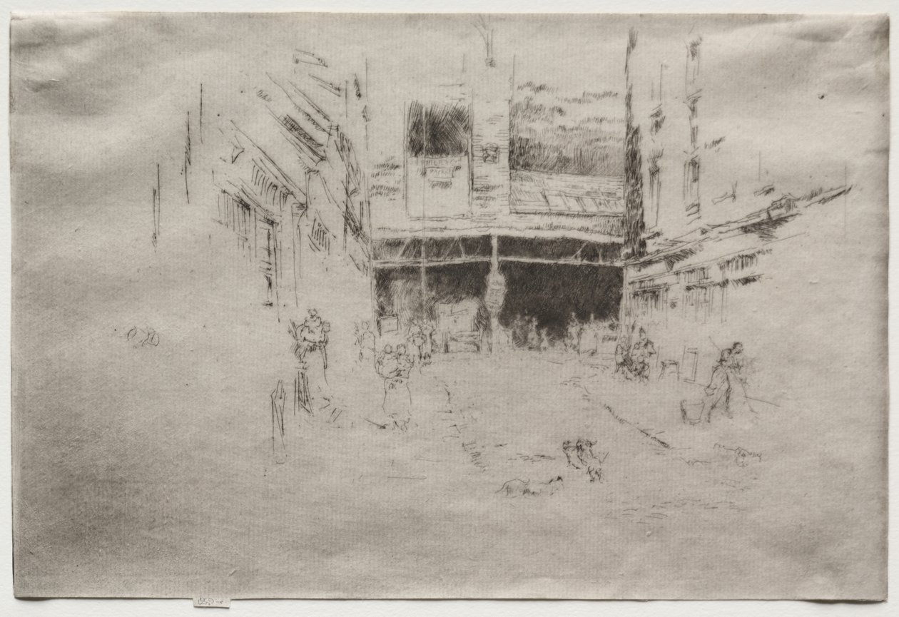Clothes Exchange, No. 1 by James McNeill Whistler