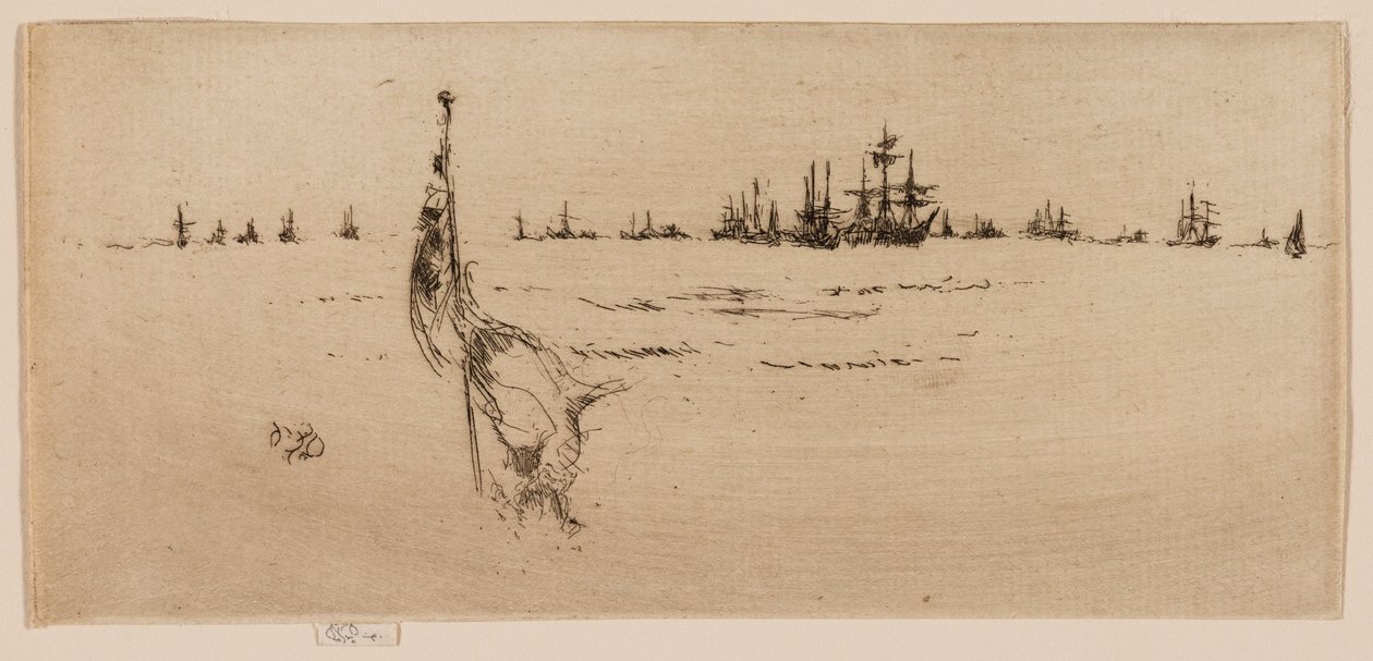 Dipping the Flag by James Abbott McNeill Whistler
