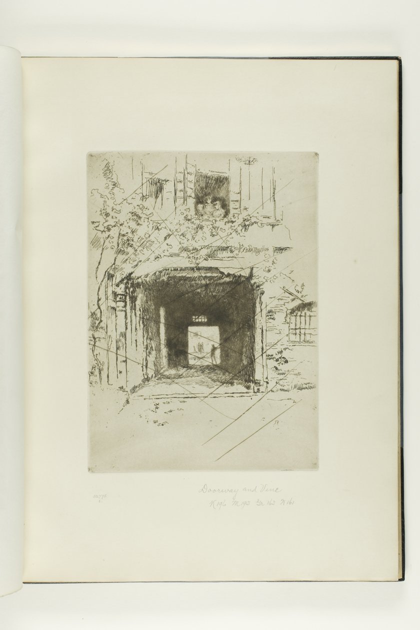 Doorway and Vine by James McNeill Whistler
