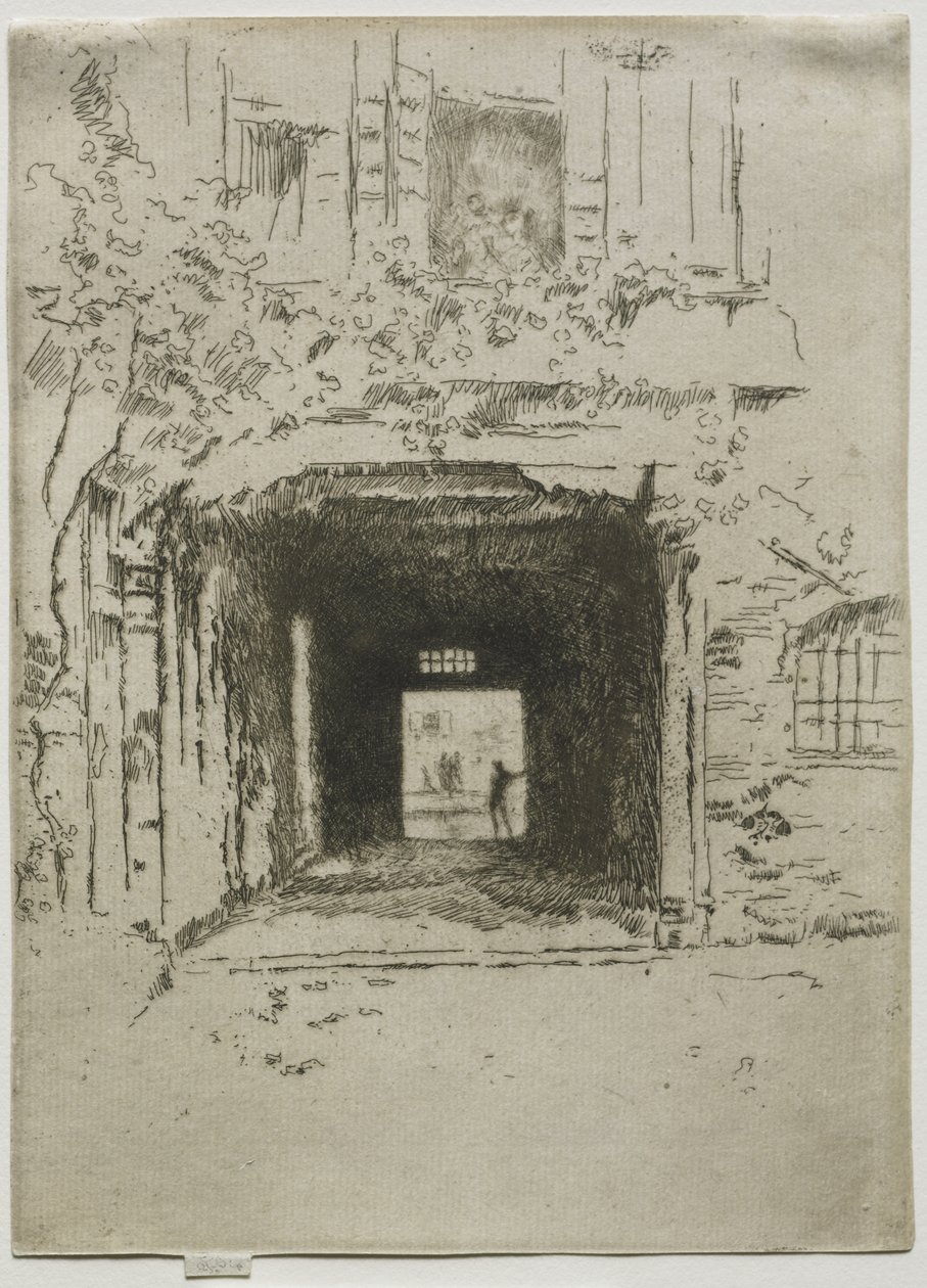 Doorway and Vine by James McNeill Whistler