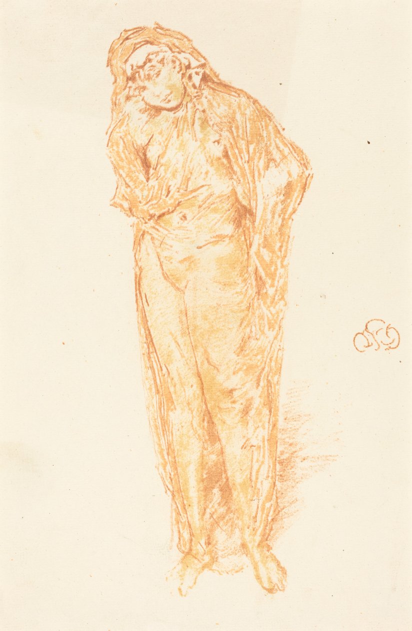 Draped Figure, Standing by James McNeill Whistler