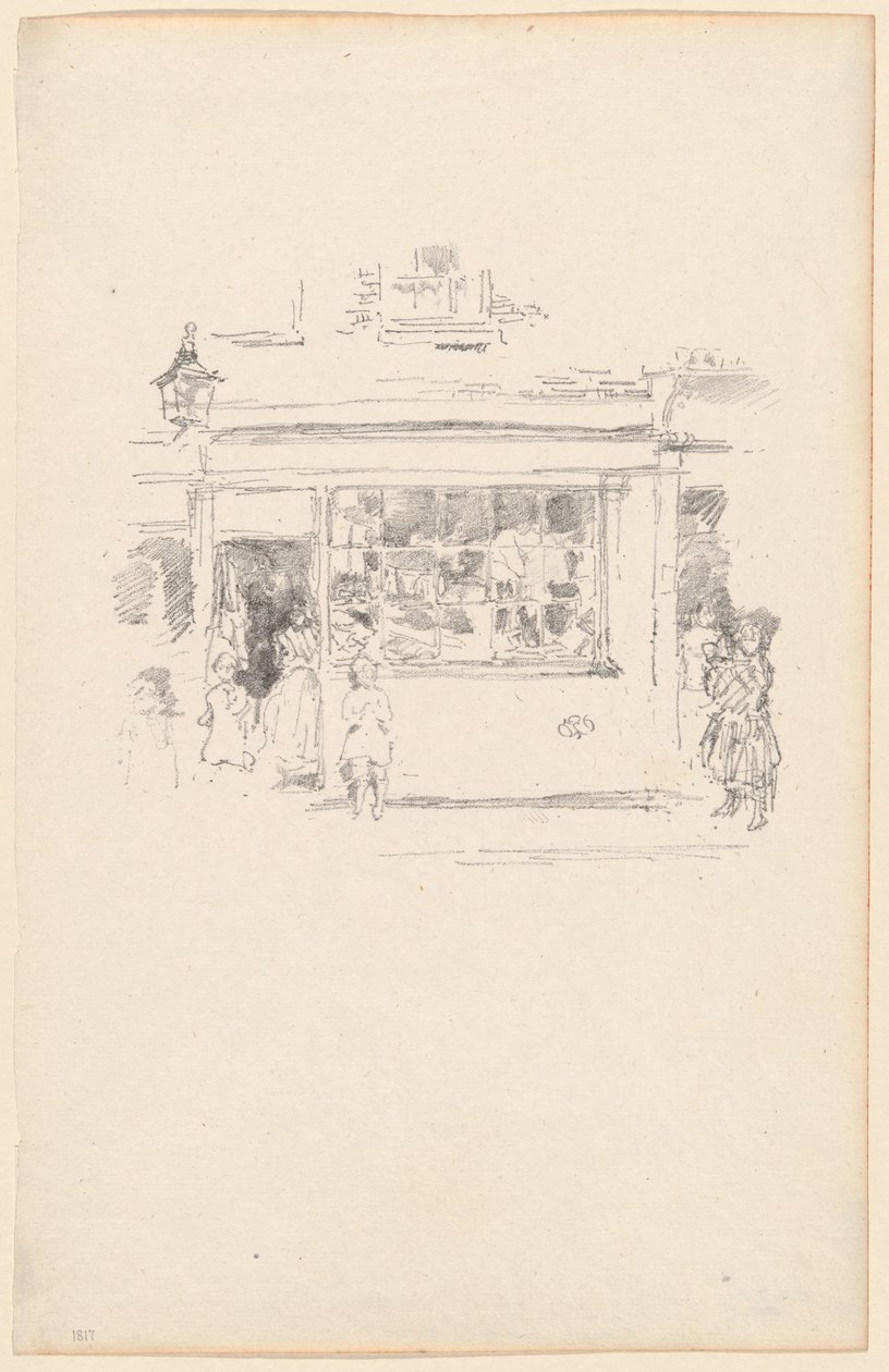 Drury Lane Rags by James Abbott McNeill Whistler
