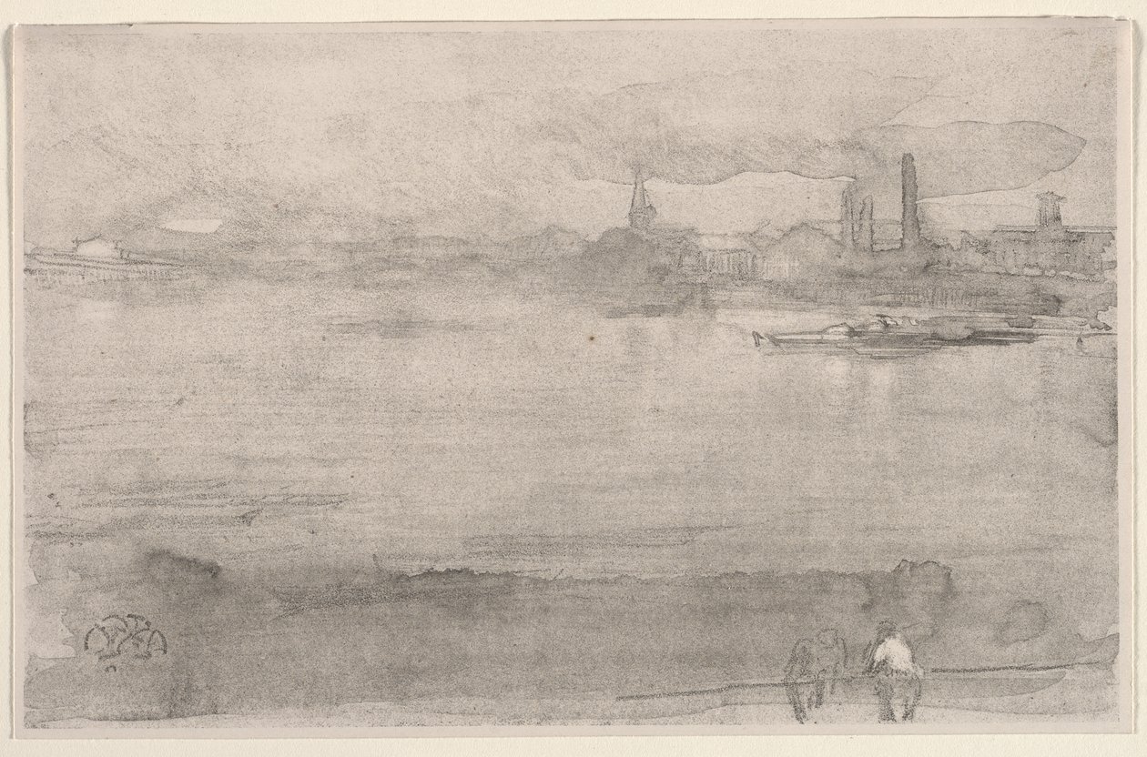 Early Morning: The Thames at Battersea, London by James McNeill Whistler