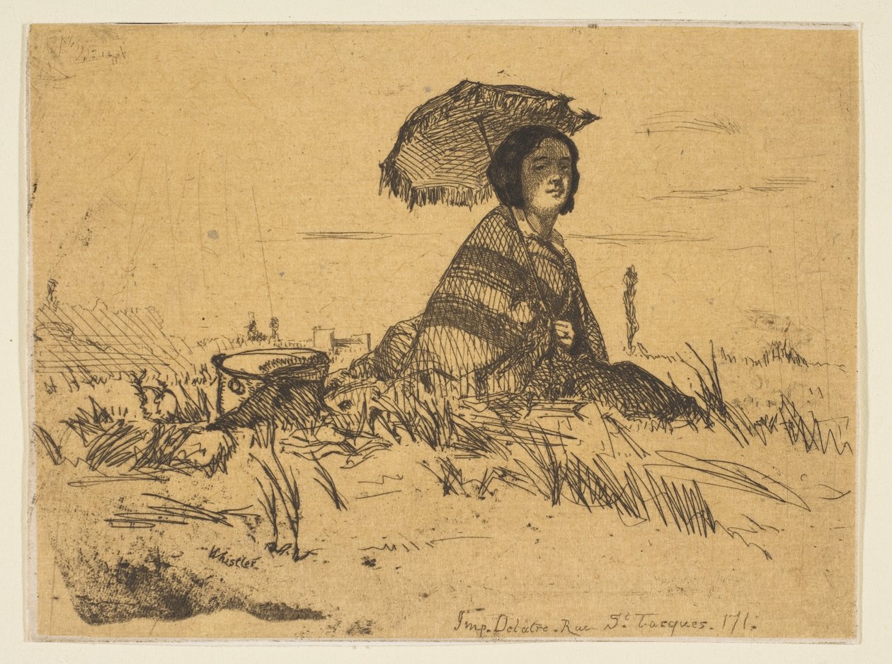 In Full Sunlight by James McNeill Whistler