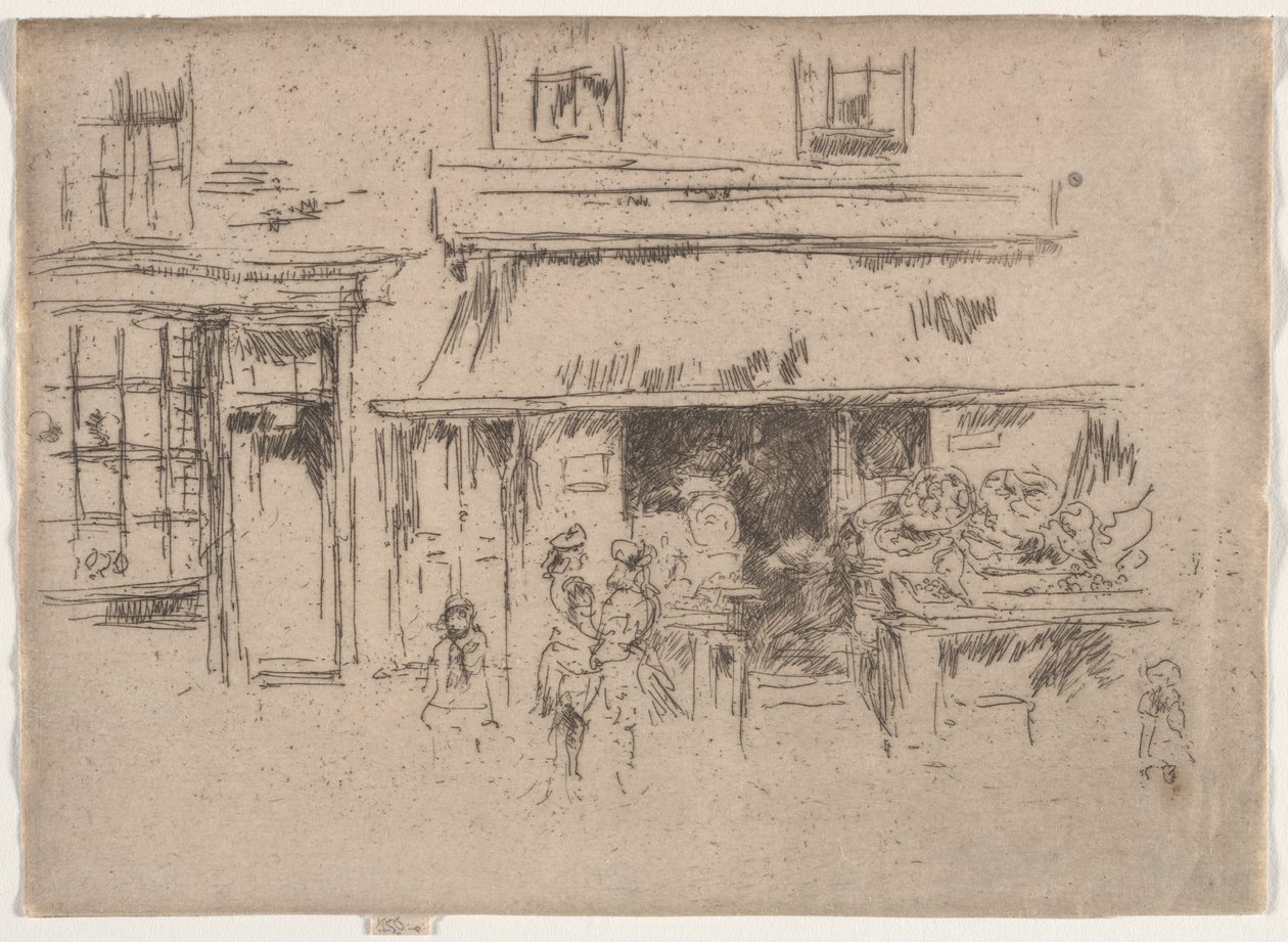 Exeter Street by James McNeill Whistler