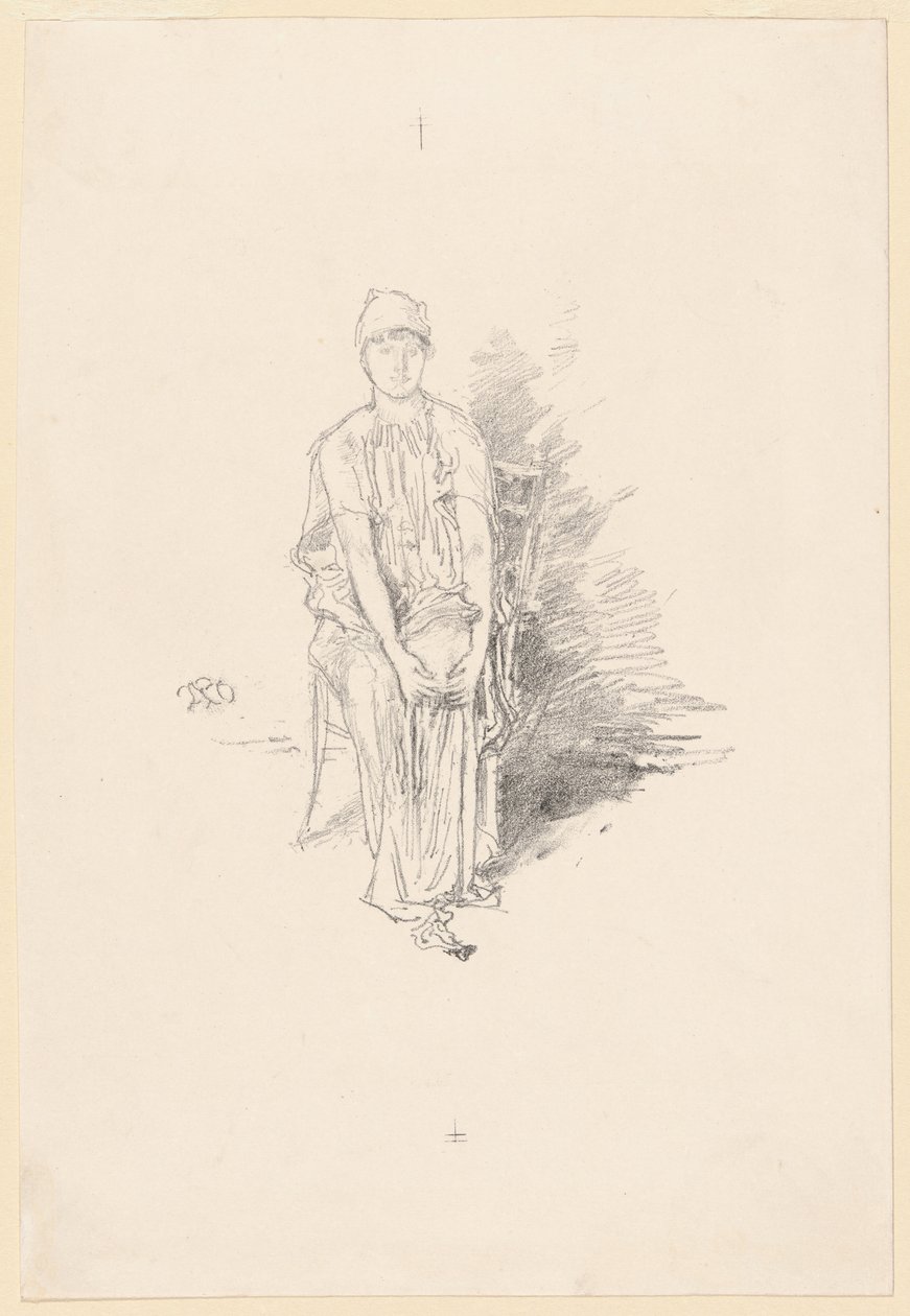 Figure Study in Colors by James Abbott McNeill Whistler