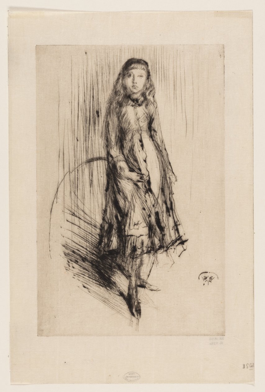 Florence Leyland by James Abbott McNeill Whistler