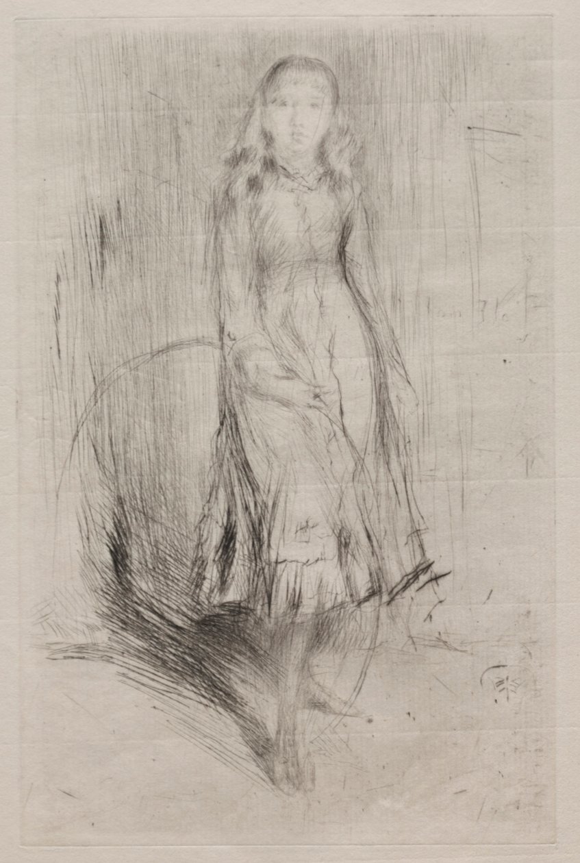 Florence Leyland by James McNeill Whistler