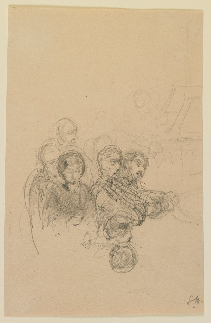 Gamblers by James Abbott McNeill Whistler