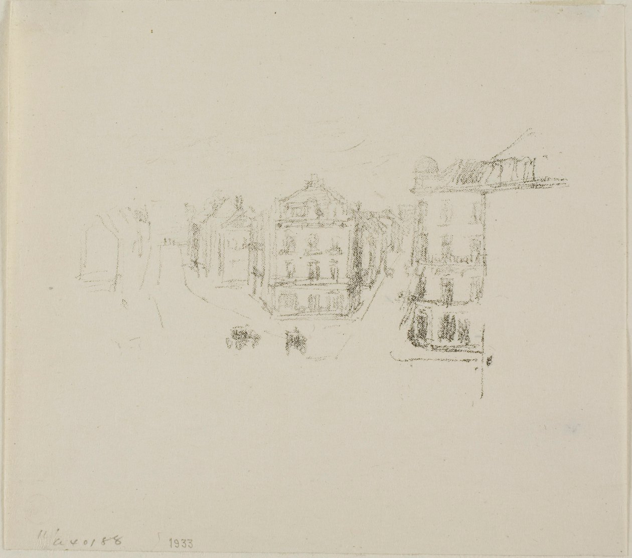 Grand Rue, Dieppe by James McNeill Whistler