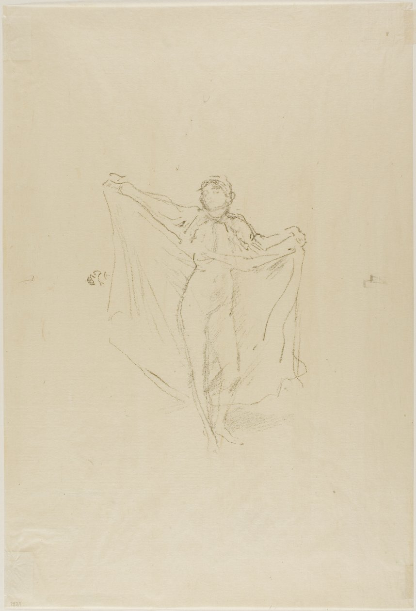 The Dancer: A Study of the Nude by James Abbott McNeill Whistler