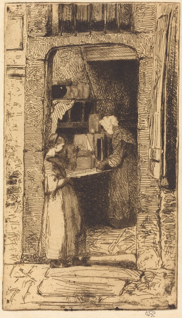 The Mustard Seller by James McNeill Whistler