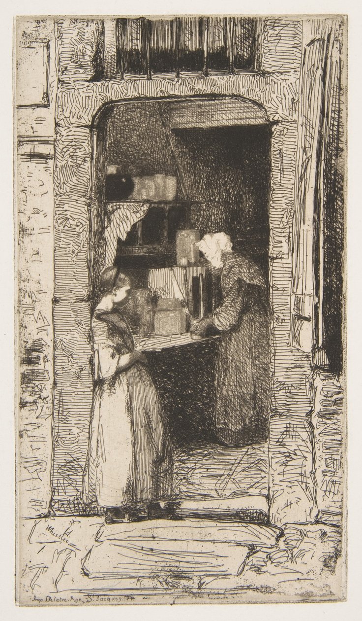 The Mustard Seller by James McNeill Whistler