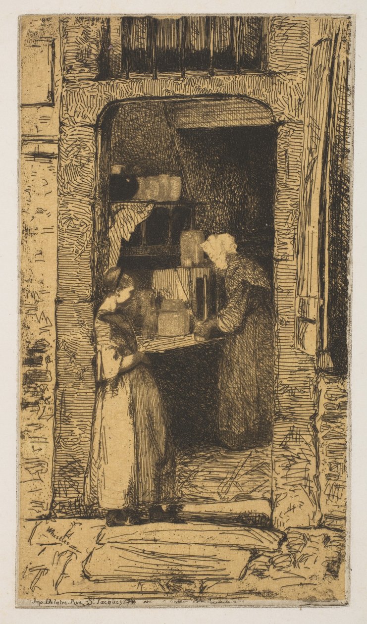 The Mustard Seller by James McNeill Whistler