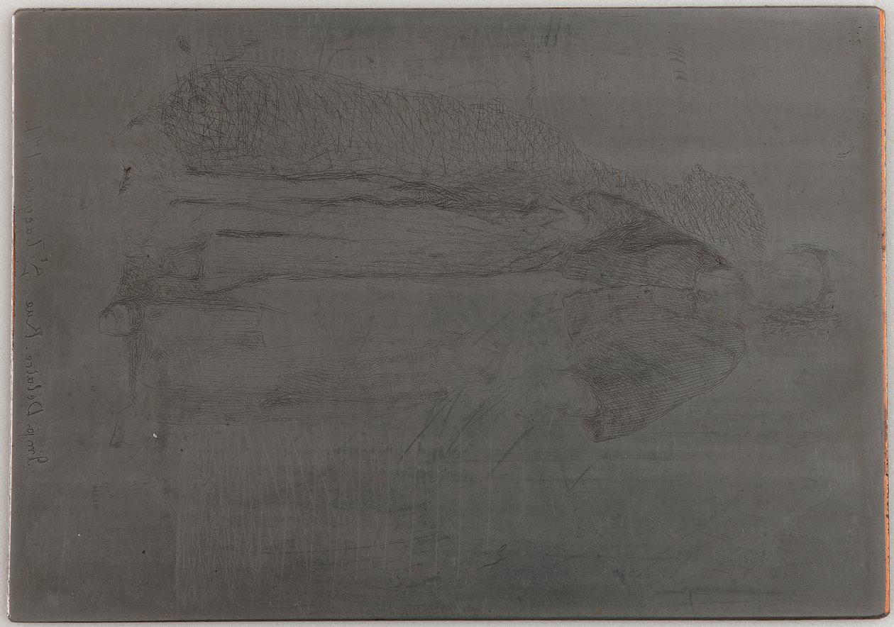 La Mere Gerard. One of the Twelve Etchings from Nature by James Abbott McNeill Whistler