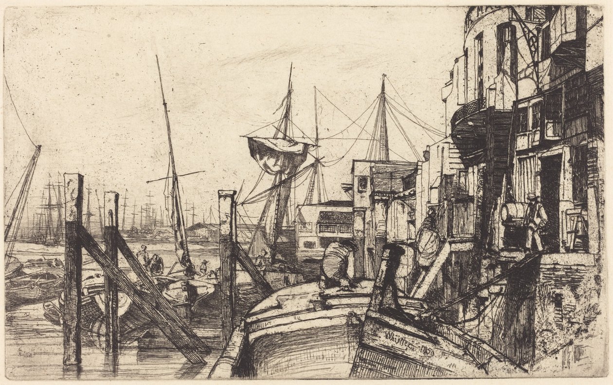 Limehouse by James McNeill Whistler