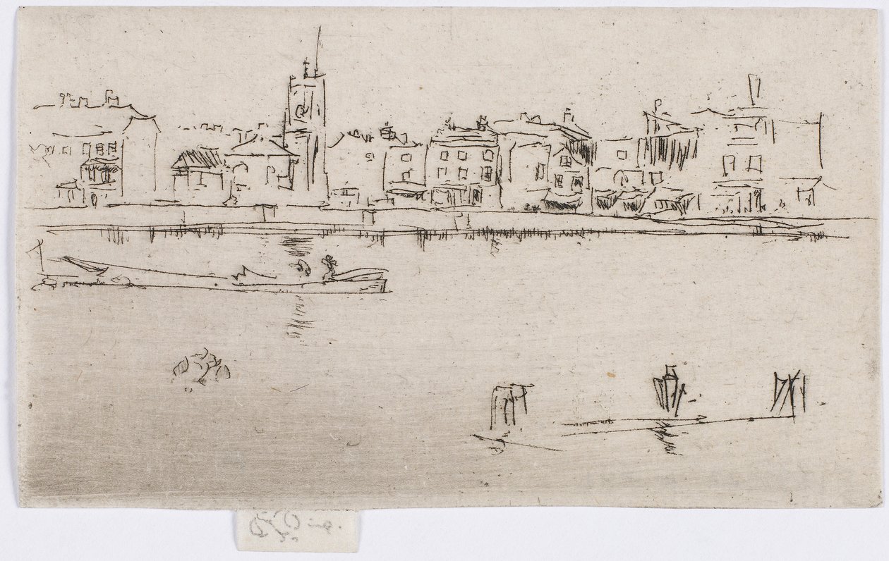 Little Chelsea (Memorial) by James Abbott McNeill Whistler