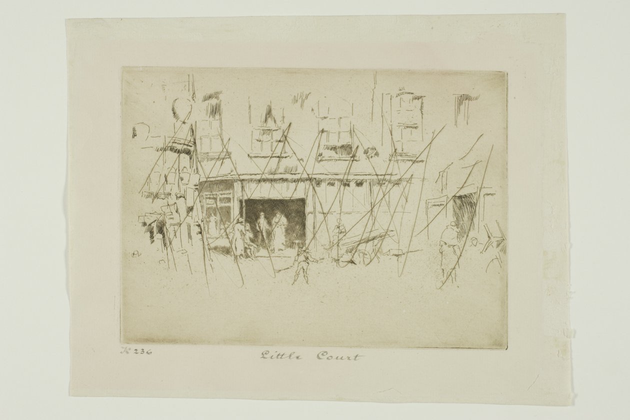 Little Court by James Abbott McNeill Whistler