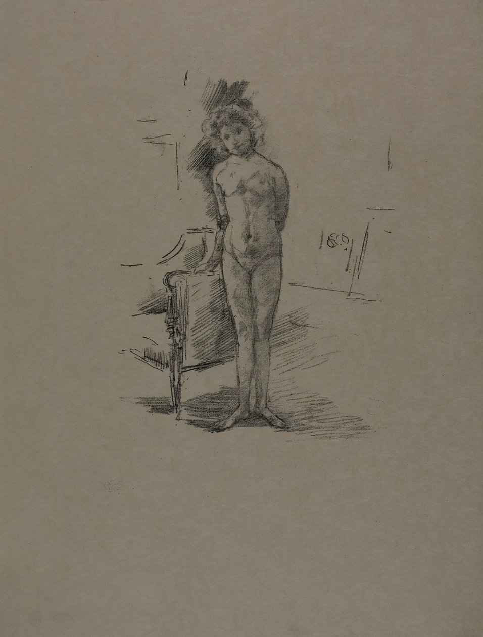 Little London Model by James Abbott McNeill Whistler