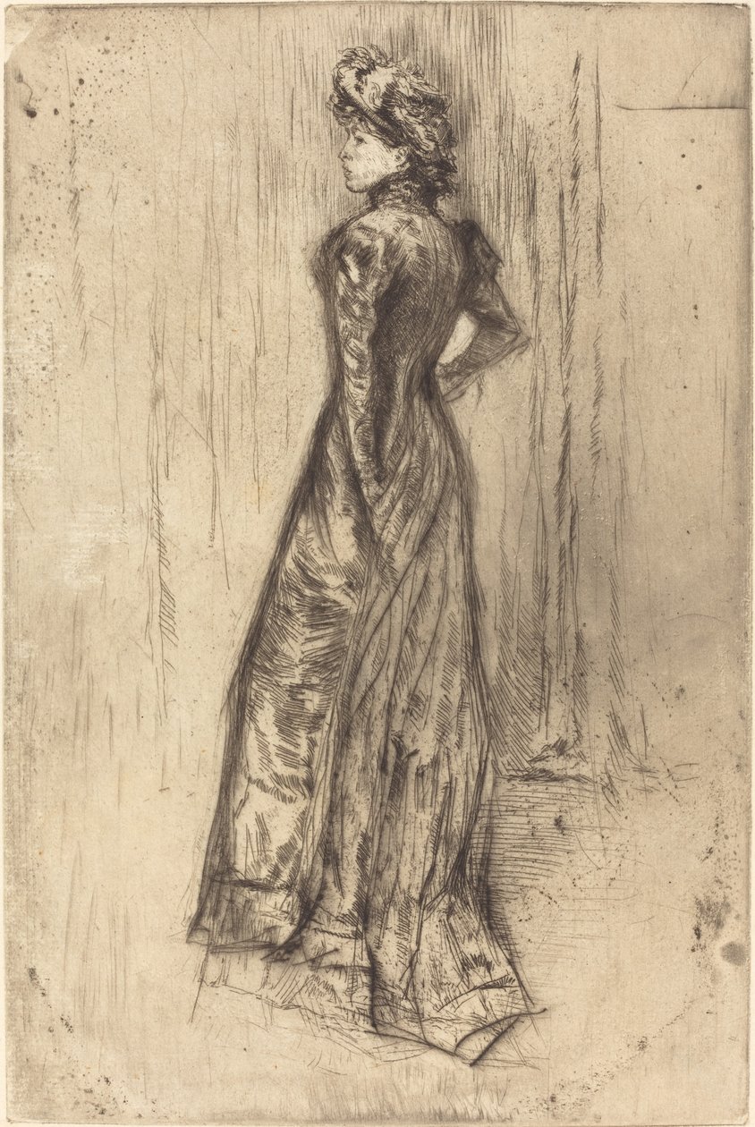 Maud, Standing by James Abbott McNeill Whistler
