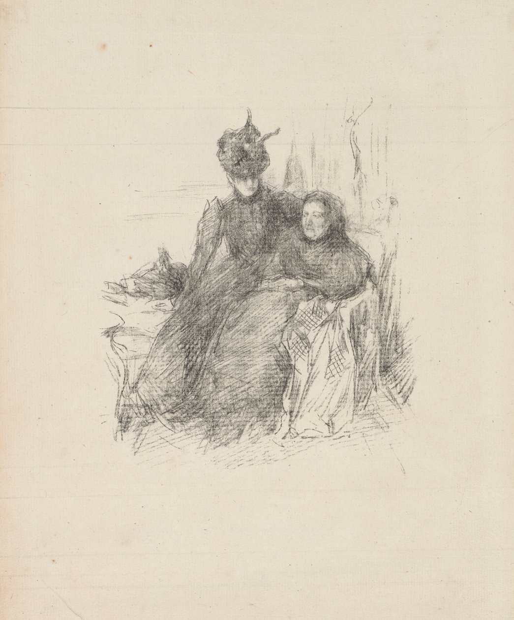 Mother and Daughter by James McNeill Whistler