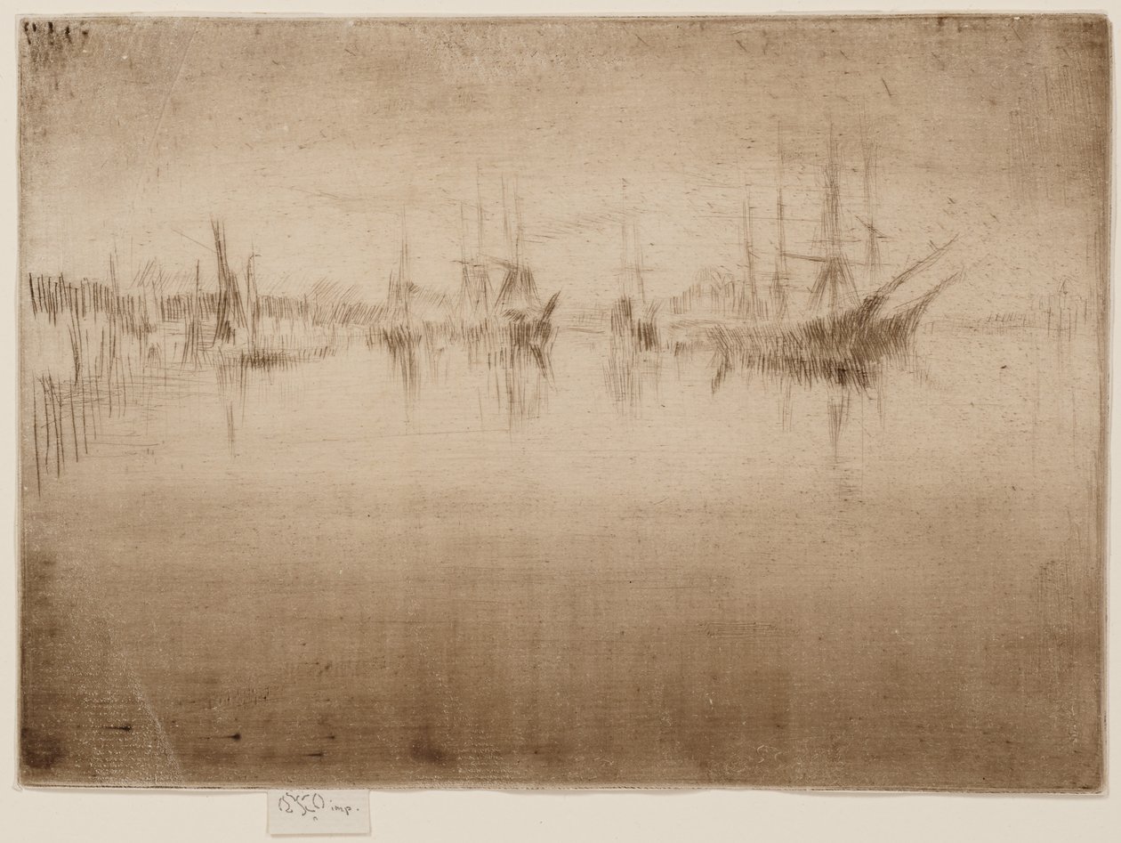 Nocturne: Shipping by James McNeill Whistler