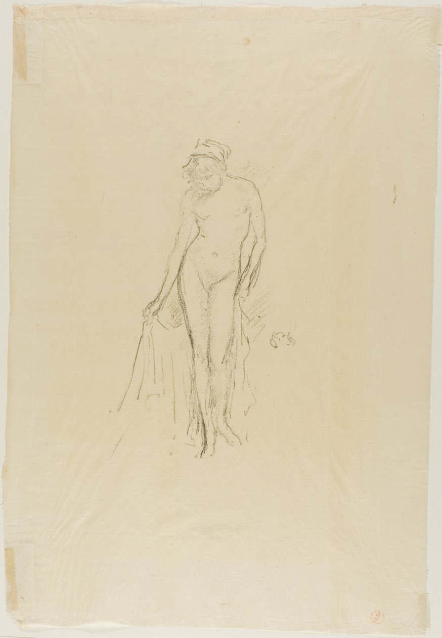 Nude Model, Standing by James Abbott McNeill Whistler