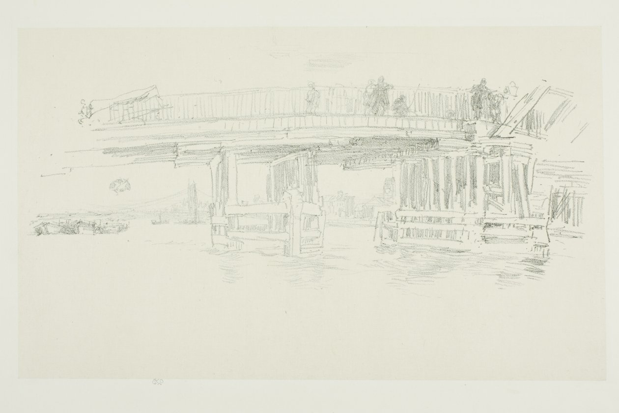 Old Battersea Bridge by James McNeill Whistler