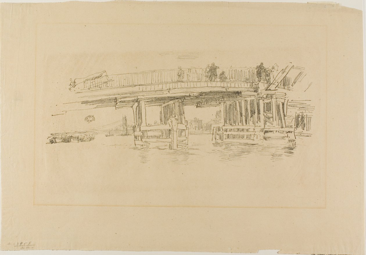 Old Battersea Bridge by James McNeill Whistler