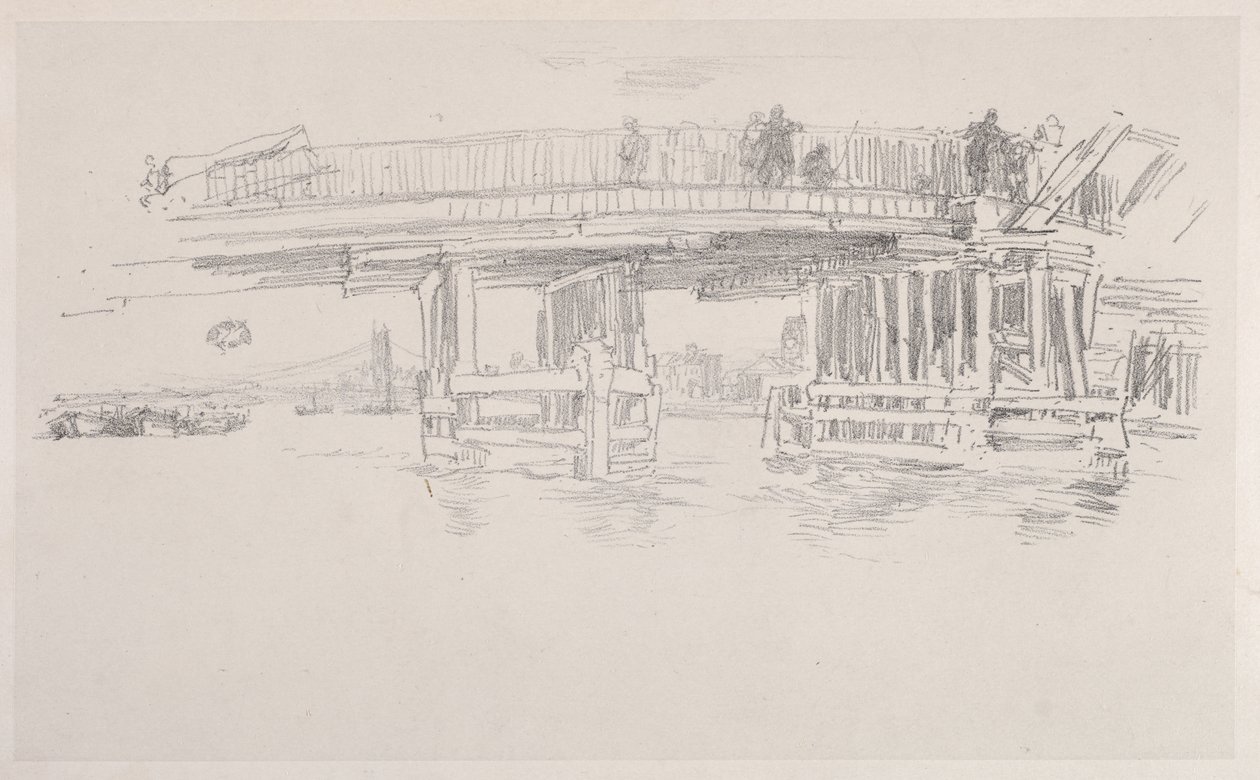 Old Battersea Bridge by James McNeill Whistler