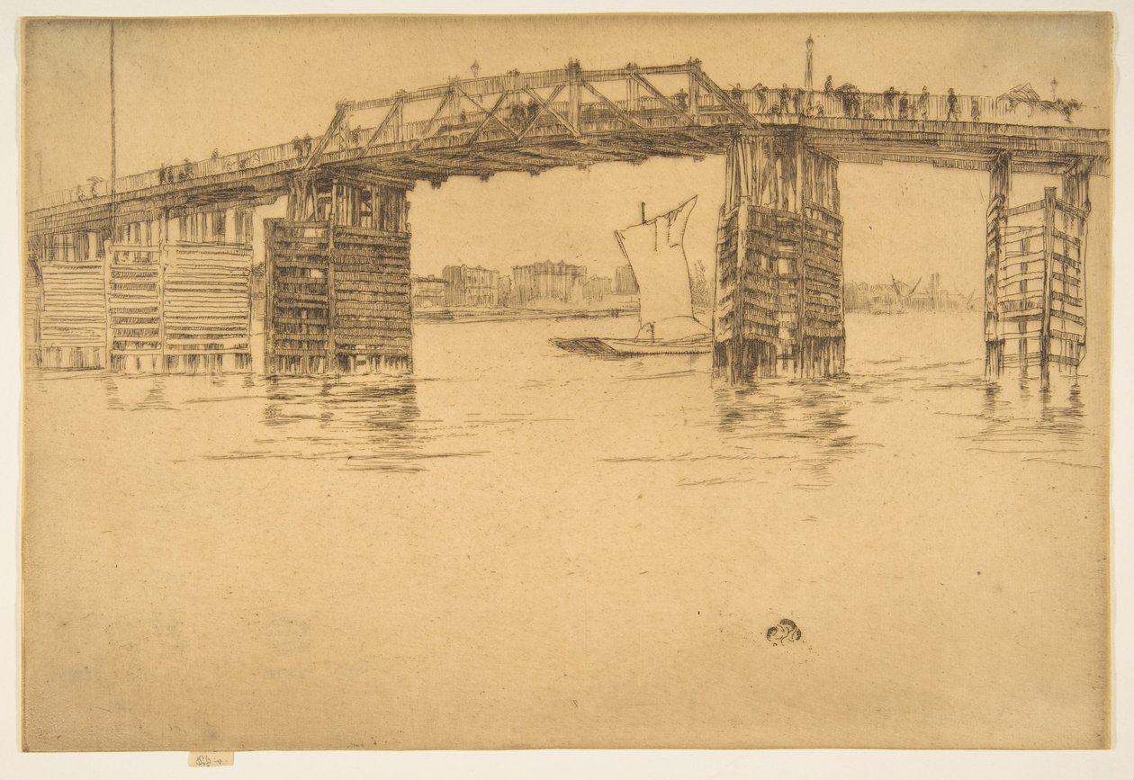 Old Battersea Bridge by James McNeill Whistler