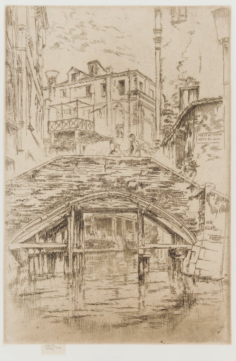 Ponte del Piovan by James Abbott McNeill Whistler