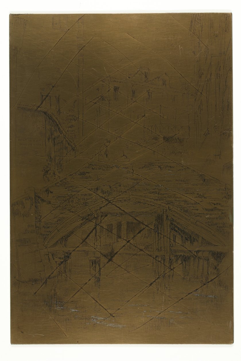 Ponte del Piovan by James Abbott McNeill Whistler